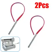 2Pcs 110V 500W Heating Element Heating Rod for Glue Book Binding Machine Binder