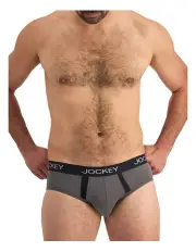 [Jockey] Chafe Proof Pouch Micro Brief 2 Pack in Black