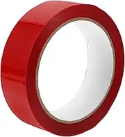 TEHAUX Tamper Evident Security Tape Red Voidopen Seal 3Cm X 50M Roll for Anti-Theft and Tamper Prevention