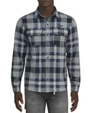 Prps Big Sky Printed Long Sleeve Button Front Shirt