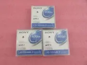 3 NEW Factory Sealed Sony LTX200G LTO Ultrium 2 Data Cartridge 200GB/400GB