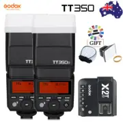 2X Godox TT350O TTL Camera Flash Speedlite + X2T-O Trigger For Olympus Panasonic