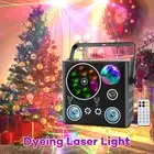 RGB Laser Party Lights Disco Ball Light Stage Lighting Strobe Laser Projector