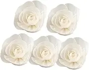 5Pcs Rattan Aroma Sticks for Diffusers Elegant Flower Aromatherapy Replacement Refill Sticks for Weddings Home Giving