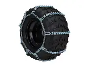 25X10-12 ATV Tire Chains 25X10X12 26x10-12 25 10 12 Snow Ice 26x10x12 V Bar UTV.