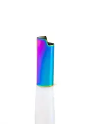 Shiny Rainbow Metal Lighter Case