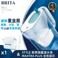 在飛比找生活市集優惠-BRITA 3.6L Style純淨濾水壺+Plus全效型濾