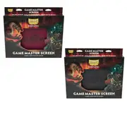 [Arcane Tinmen] Dragon Shield Roleplaying Game Masters Screen - Blood Red