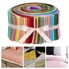 40x Jelly Rolls Fabric Quilting Bundle Cotton for Patchwork, Crafts