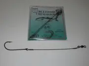(3) 3 PACK BLUEFISH CHUM HOOKS CHUNK RIG SIZE 6/0 WIRE SNELLED HOOK