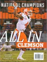 Sports Illustrated Deshaun Watson Clemson 2016-17 Champs No Label News Stand