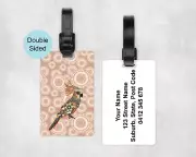 Personalised Aboriginal Luggage Tag Indigenous Luggage Tag Custom Luggage Tag