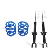 Rear Sport Low Gabriel Ultra Strut Shocks+Lovells Springs for Honda Integra DA9