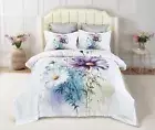 Marrea Floral Duvet/Doona/Quilt Cover Set Queen/King/Super King Size Bed SM017