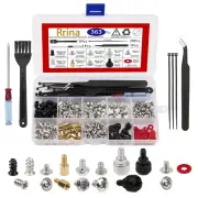 363Pcs Computer Screw Standoffs Assortment Kit for 2.5In SSD Hard Drive C