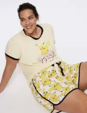 BNWT Peter Alexander Pokémon Pikachu Summer Set - SIZE M