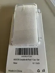Protective Clear Back Phone Case For IPhone 11 Smartphones NEW 6.1 Inch