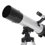 Refractor Telescope HD 90x Compact Astronomical Telescope With Finderscope ZO