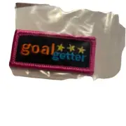 Goal getter Girl Scout Patch New Free Shipping