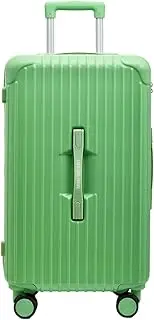 [MINI WESST] Carry-On Cabin Luggage Trolley Bag | Lightweight Travel Suitcase with 360° Spinner Wheels | Durable and Spacious | Ideal for Business, Vacation and Weekend Trips, Sea Green, M, Backpacks