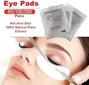 Eye pads Eyelash Pad Gel Patch Lint Free Lashes Extension Mask Eyepads (50PCS)