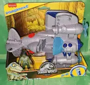 (New)/[Jurassic World]/(Kayla Watts Figure & Air Tracker Plane Toy)/[Imaginext]