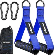 Cable Handles Gym Equipment, Heavy Duty Resistance Band Handles, Replacement Exercise Handles for Cable Machine, Pulley System, Strength Trainer, Pull Down Workout, Home Gym Cable Attachments