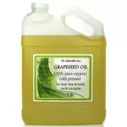 GRAPESEED OIL PURE ORGANIC NATURAL COLD PRESSED BY DR.ADORABLE 1 GALLON/7 LB