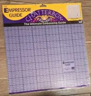 The Empressor Guide Chatterbox Ultimate Embossing Guide NIP