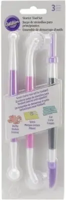 Wilton - 3 Starter Tool Set for Fondant and Gum Paste