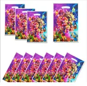 10PC Super Mario Movie Loot Lolly Bag Birthday Party Bag Favour Candy Bag