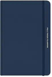 Full Focus Navy Linen Planner by Michael Hyatt - The #1 Daily Planner to Set Annual Goals, Increase Focus, Eliminate Overwhelm, and Achieve Your Biggest Goals - Hardcover