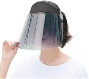 [WITHMOONS] Sun Shield UV Protection Visor Face Shield Hat Full Face Shield Sunblock