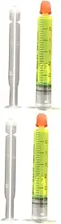 GLEAVI 4pcs Super Concentrated Air Conditioning Dye Leak Discovery Fluorescent Oil Efficient Uv Detector for Automotive Oil Leaks Each Safe