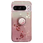 For Google Pixel 8 Pro Case Ring Kickstand Gradient Tpu Phone Cover