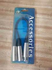 Audio Adapter XLR Female to XLR Male connector CB2-403