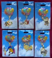 WDI MOG Pixar Up Pin Set Disney Carl Russel Kevin Balloon Doug Ellie New