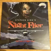 Stephen King's The Night Flier Laserdisc 1998 WS Edition Horror SEALED NEW