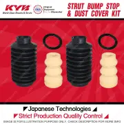 2x Rear KYB Strut Bump Stops + Dust Coverss for Mazda 323 BD BF FWD 80-89