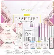 VASSOUL Lash Lift Kit, Eyelash Perm Kit, Professional Eyelash Lash Extensions, Lash Curling, Semi-Permanent Curling Perming Wave Suitable For Salon (V3) SIZE2