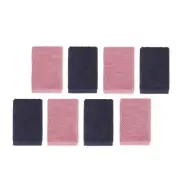 8 Wild Sage Savannah Quick Dry 90% Cotton 16x28 inch HAND Towels = BLUE + PINK