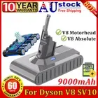 9000mAh Battery for Dyson V8 SV10 V8 Absolute V8 Animal Motorhead Fluffy Vacuum