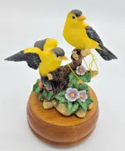 Westland Giftware Yellow Birds Music Box (one of a kind)