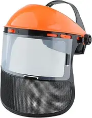 Perfk Forestry Face Shield Face Guard Lightweight Versatile Full Face Protection