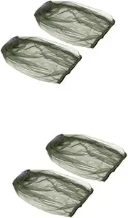 BESPORTBLE 2sets Mosquito Barrier Hat Outdoor Mesh Face Cover Mosquito Netting Hat for Hiking Camping Travel Family 2pcs*2