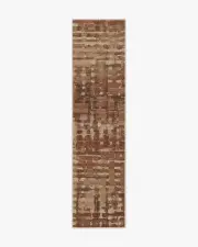 75' x 305' | Machine Washable Runner Rug | Kid & Pet Friendly | Indoor Rug | Brooklyn Copper Clay Flatwoven Rug by Architectural Digest | Ruggable