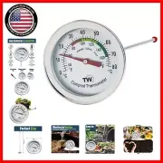 Classic Compost Thermometer - 50mm Dial & 295mm Probe for Optimal Composting