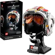 [LEGO] Star Wars Luke Skywalker (Red Five) Helmet 75327, Buildable Collection Display Model, Collectible Decor for Adults