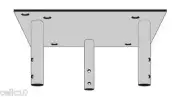 Genuine ROHN APL25G Top Plate for Beacon or Lightning Rod - NEW - Rohn 25G Tower