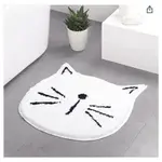 日本進口～巨臉貓咪防滑地墊/貓咪地墊/貓咪地毯